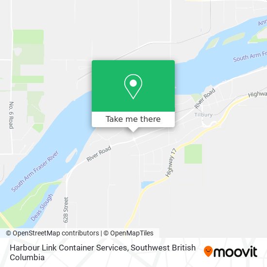 Harbour Link Container Services map