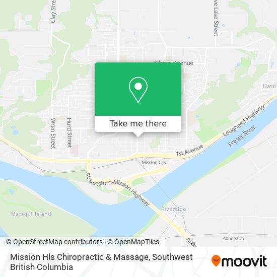 Mission Hls Chiropractic & Massage map