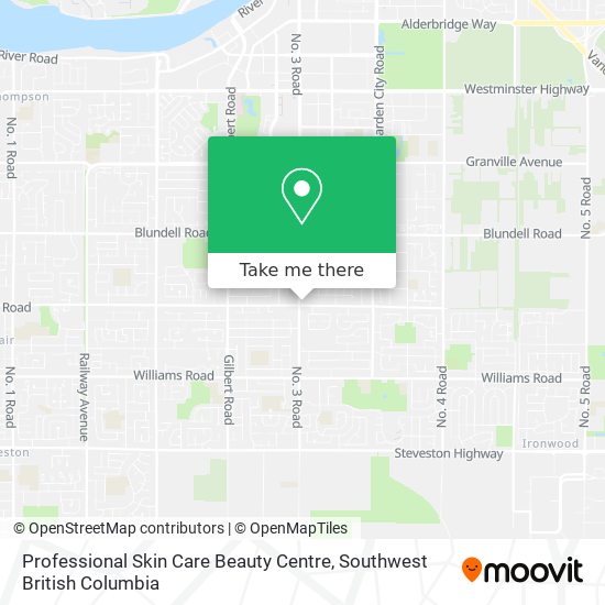 Professional Skin Care Beauty Centre map
