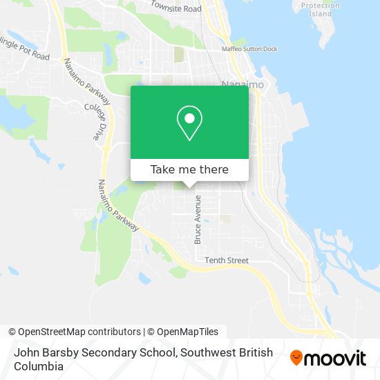 John Barsby Secondary School map