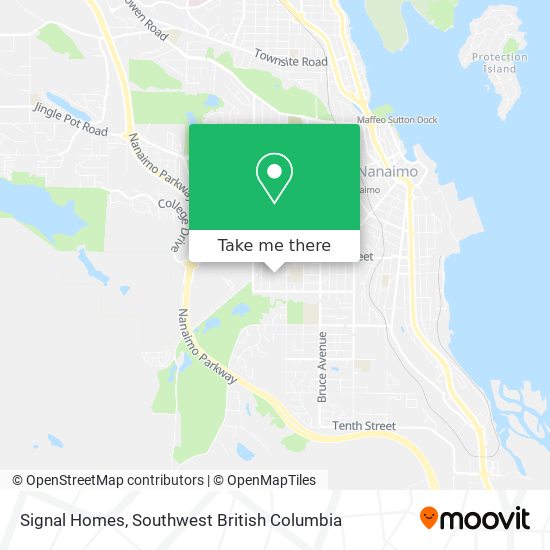 Signal Homes map