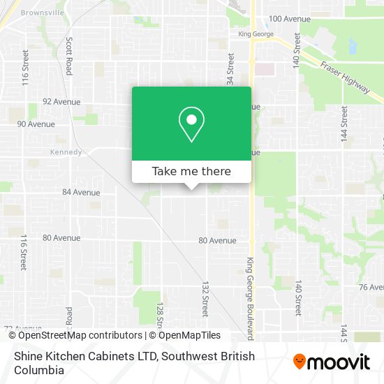 Shine Kitchen Cabinets LTD map