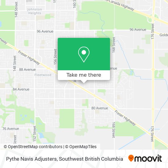 Pythe Navis Adjusters plan