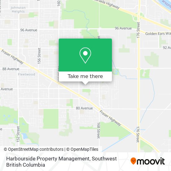 Harbourside Property Management map