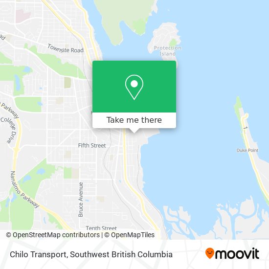 Chilo Transport map