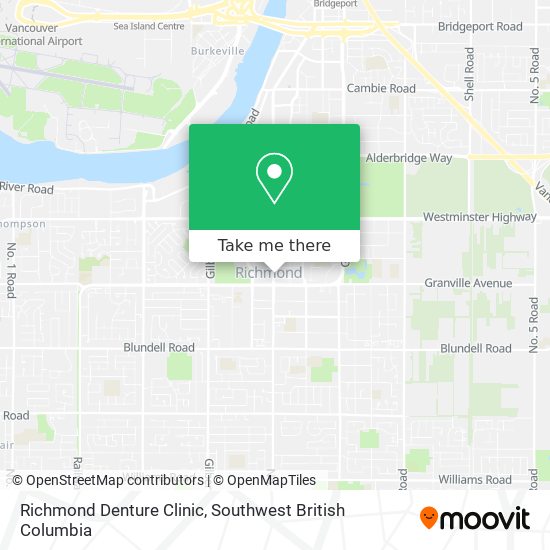 Richmond Denture Clinic map