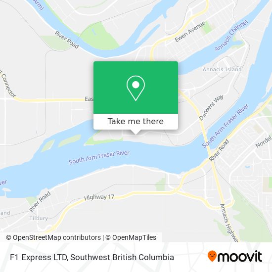 F1 Express LTD map