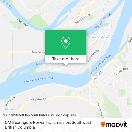 QM Bearings & Power Transmission map