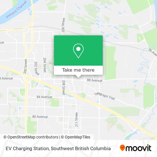 EV Charging Station map