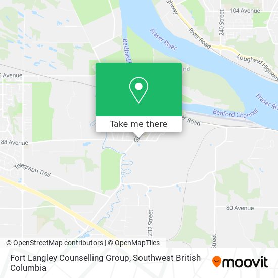 Fort Langley Counselling Group map