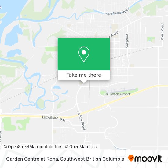 Garden Centre at Rona map