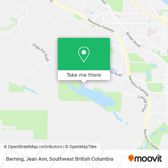 Berning, Jean Ann map