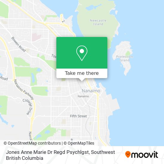 Jones Anne Marie Dr Regd Psychlgst map