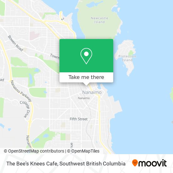 The Bee's Knees Cafe plan