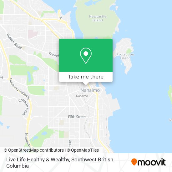 Live Life Healthy & Wealthy map