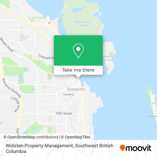 Widsten Property Management map