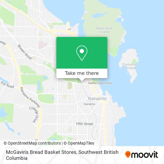 McGavin's Bread Basket Stores map