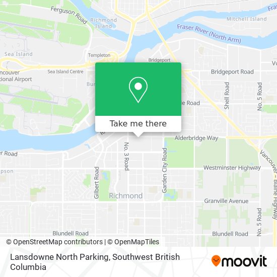 Lansdowne North Parking map