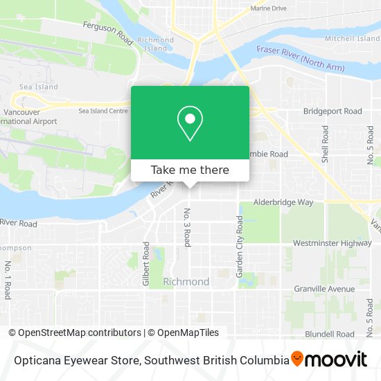 Opticana Eyewear Store map