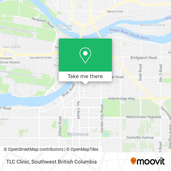 TLC Clinic map