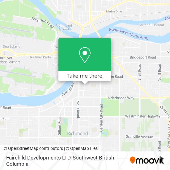 Fairchild Developments LTD map