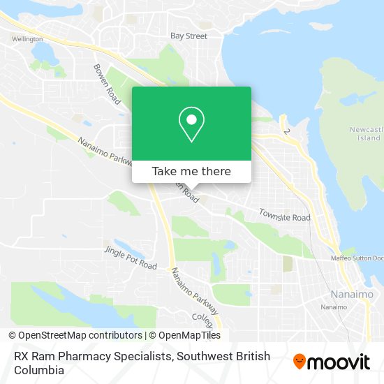 RX Ram Pharmacy Specialists map