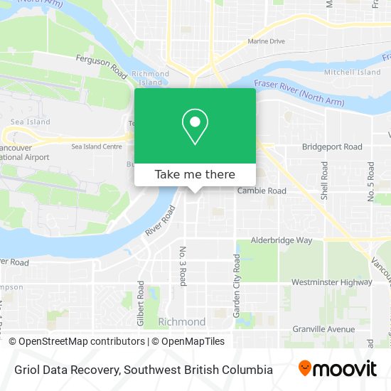 Griol Data Recovery map