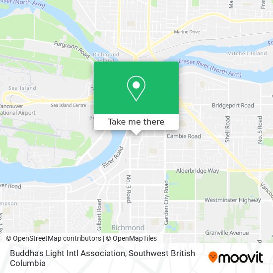 Buddha's Light Intl Association map