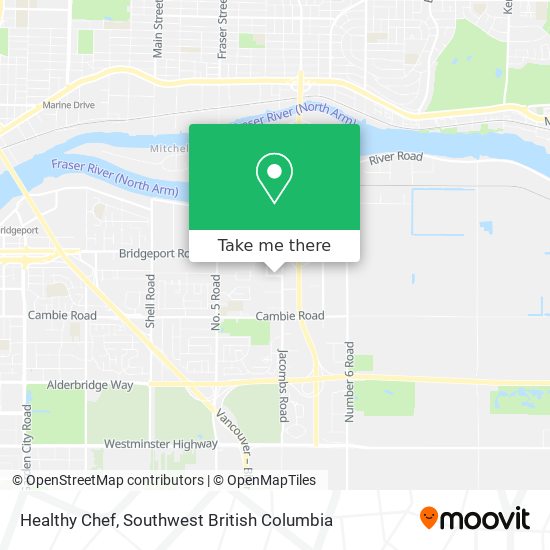 Healthy Chef map