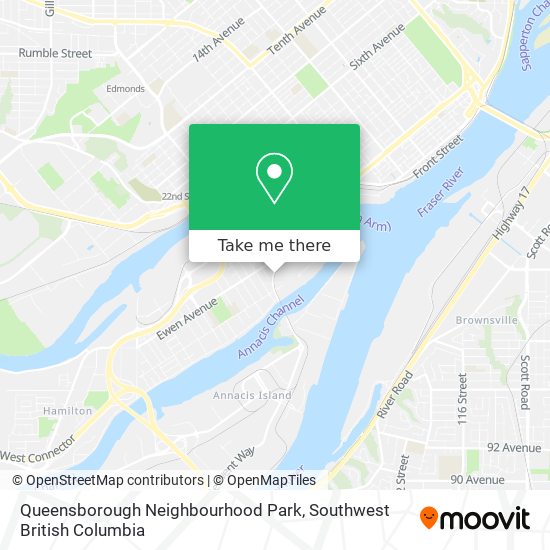 Queensborough Neighbourhood Park map