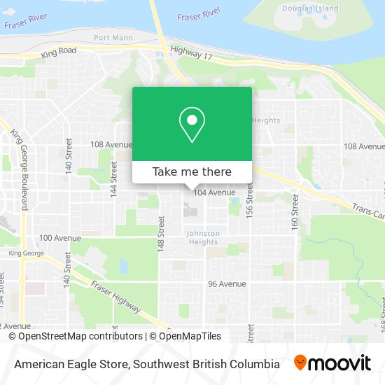 American Eagle Store map