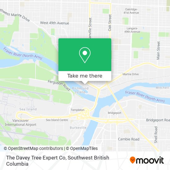 The Davey Tree Expert Co map