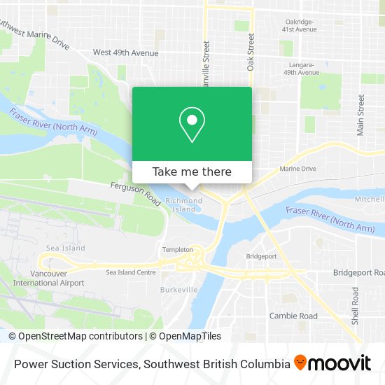 Power Suction Services map
