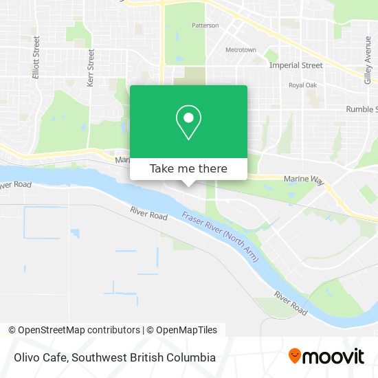 Olivo Cafe map