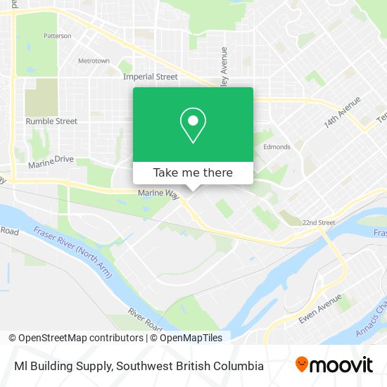 Ml Building Supply map