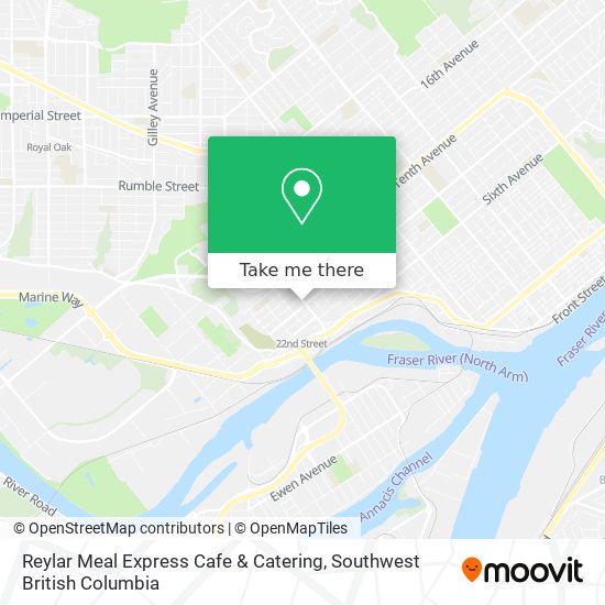 Reylar Meal Express Cafe & Catering map