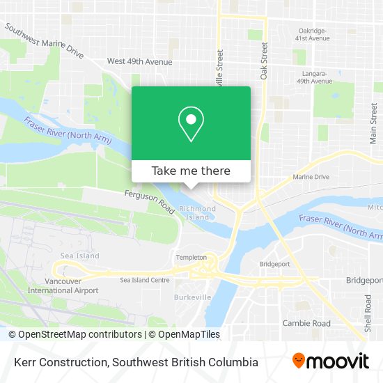 Kerr Construction map