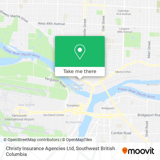 Christy Insurance Agencies Ltd map