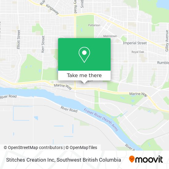 Stitches Creation Inc map