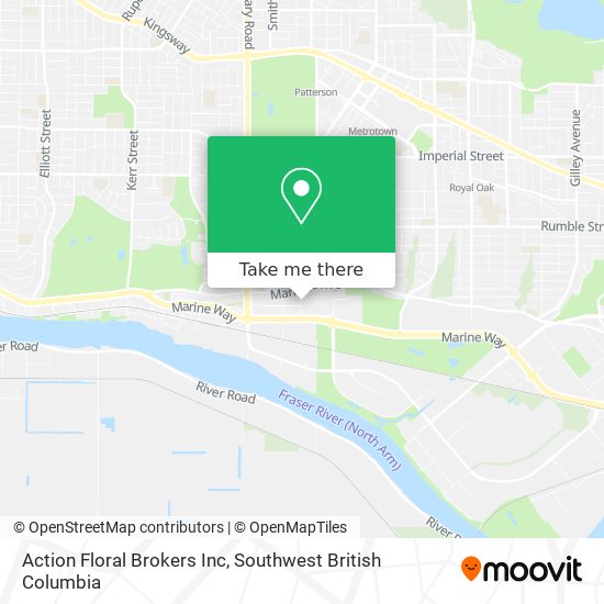 Action Floral Brokers Inc map