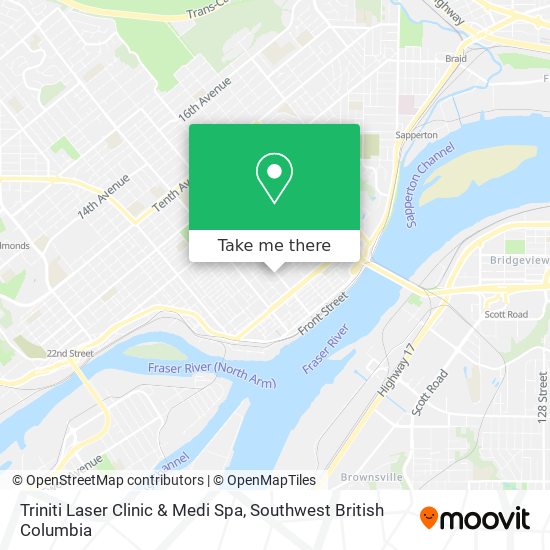 Triniti Laser Clinic & Medi Spa map