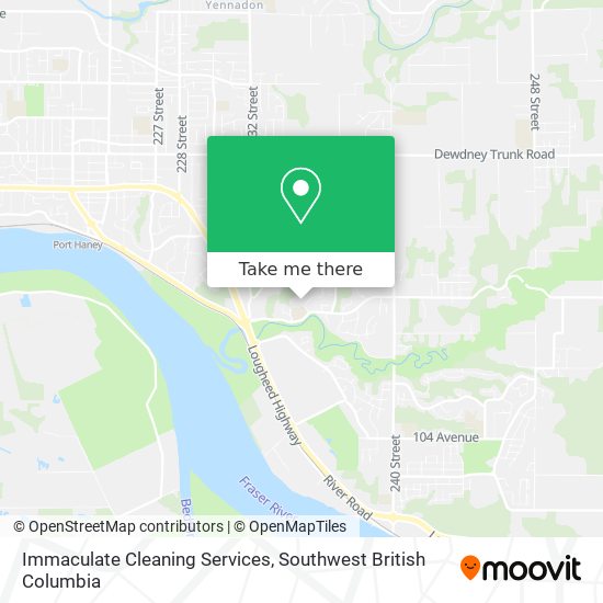 Immaculate Cleaning Services map