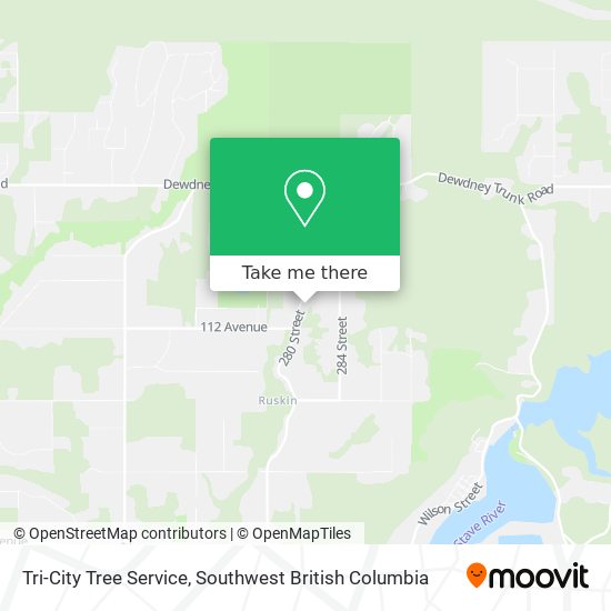 Tri-City Tree Service map