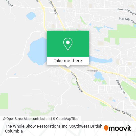 The Whole Show Restorations Inc map