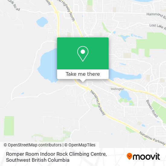 Romper Room Indoor Rock Climbing Centre map