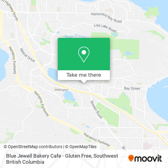 Blue Jewell Bakery Cafe - Gluten Free map