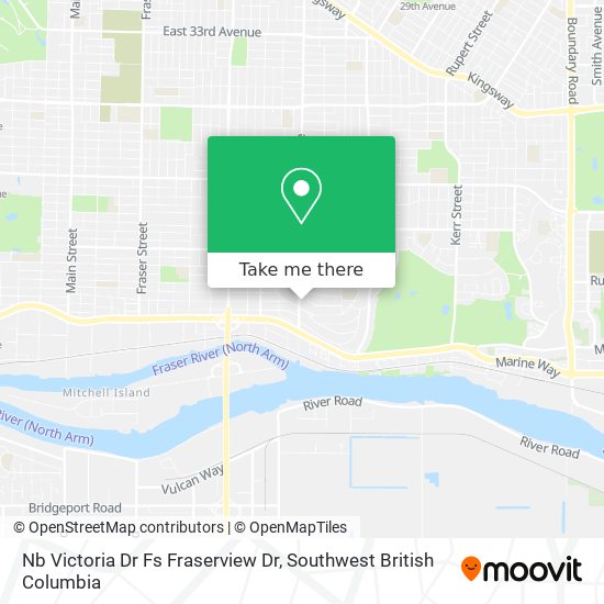 Nb Victoria Dr Fs Fraserview Dr map