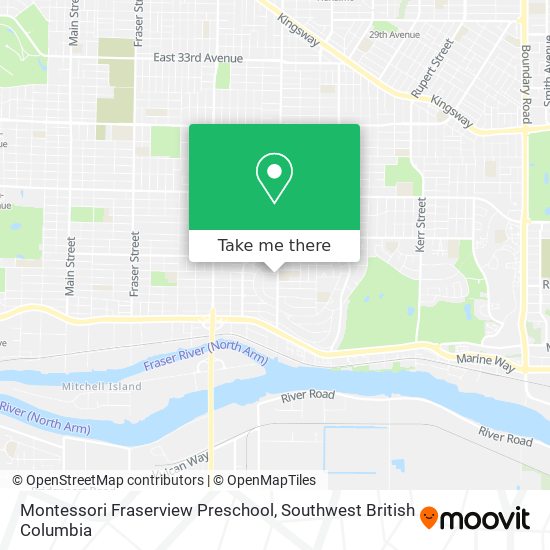 Montessori Fraserview Preschool map