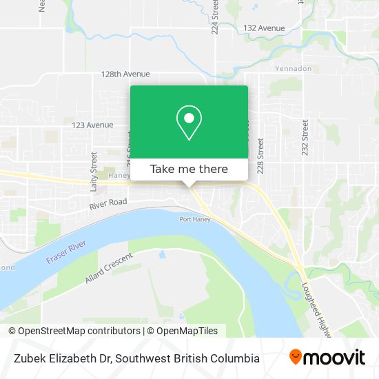 Zubek Elizabeth Dr map