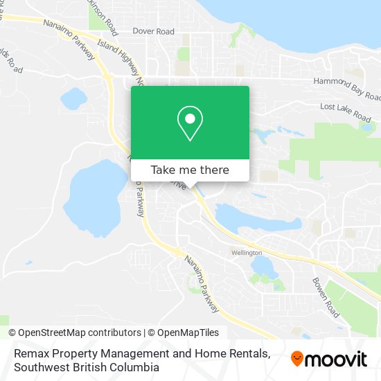 Remax Property Management and Home Rentals map